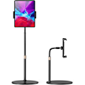 Miniatyrbild 1 av 5: Tablettställ och Justerbart Stativ, Tablettställhållare, iPad-Stativ Kompatibelt med Tjockt Fodral Kompatibelt med (4,7\"-13\")
