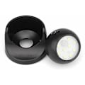 Miniatyrbild 4 av 5: Utomhusvägglampa med rörelsesensor | 1000 Lumen LED Utomhusbelysning | Batteridriven sladdlös belysning | 360 grader