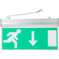 Miniatyrbild 1 av 5: LED-nödutgångsskylt, LED-nödsignallampa, gröna säkerhetsutrymningslampor för köpcentra, stormarknader, s