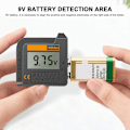 Miniatyrbild 3 av 5: Batterikapacitetstestare, Digital Display, Multifunktionell, 1#, 2#, 5#, 7# Batteri