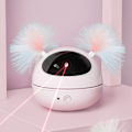 Miniatyrbild 1 av 5: Infraröd Laserljus Kattleksak, Automatisk Rolig Kattsfjäder, Elektrisk Kattleksak (Batterimodell, Rosa)