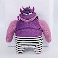 Pikkukuva 5 / 5: 35cm animoitu elokuva Wendell Wild ympäröivät nuket Wendell ja Wilder demoni pehmolelut A Fat Purple Devil