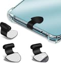 3-pakning silikonstøvplugger for USB C-port for mobiltelefon og