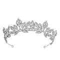 Miniatyrbillede 5 af 5: Glimmerende Blade Pandebånd Håndlavet Rhinestones Hovedbeklædning Brudekrone Hårbøjle Hårtilbehør Til