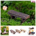 Miniatyrbild 2 av 5: Dubbel pall ornament av massivt trä * 3 (vit + svart + gul),