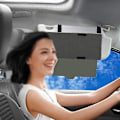 Miniatyrbillede 3 af 5: Sort 2 Bil Solskærm Forlænger Auto Polariseret Antiglare Udvidelse Forrude Side Vindue Visir