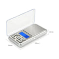 Miniatyrbild 5 av 5: Precisionselektronisk Vågskala Mini Elektronisk Vågskala 0,01g Bärbar Precisionsjuvelervågskala (300g/0,01g)