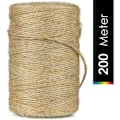 Miniatyrbilde 2 av 5: Jute * diameter 2mm 200 meter hamptau DIY retro dekorasjon multifunksjonell taulapp, for innendørs og utendørs belysning