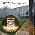 Miniatyrbillede 2 af 5: Udendørs Forsænkede Spotlight, 0.6W DC12V, Varmt Hvidt Lys, Vandafvisende IP67 Sæt med 16 Styk