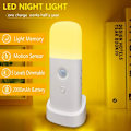Miniatyrbilde 2 av 5: LED nattlys, elektrisk stikkontakt nattlys med 5 lysstyrkenivåer og lyssensor, Plug and Play nattlys for barn