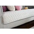 Miniatyrbild 3 av 5: Modern minimalistisk soffa kudde, bekväm plysch soffa kudde överdrag (vit beige, 70*210),