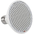 Pikkukuva 1 / 5: E27 24W 85V-265V 200LED kasvilamppu kasvuvaloa käytetään vesiviljelykasvuun, sädekulma on 120 astetta (200LED E27 kasvilamppu)