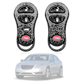 Miniatyrbild 5 av 5: 3 Knappar för Dodge-Chrysler 1998-2004 GQ43VT17T för Smart Fjärrkontroll för Nyckelbricka 3/4 Knappar