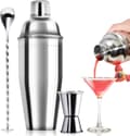 1 st Set med cocktailblandningsverktyg i rostfritt stål
