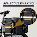 Pikkukuva 5 / 5: Pyörälaukku Kaksipuolinen Pannier-teline Pyörän Takapannier Nylon 25l Pyöräilyyn Mtb:lle Vedenpitävällä Suojalla Matkustukseen Urheiluun