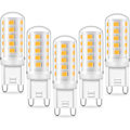 Miniatyrbillede 1 af 5: BETT G9 LED Pære 5W Ækvivalent 33W 40W G9 Halogen, 420LM, Mini Lampe, Varmt Hvidt 3000K, Flimmerfri, AC220-240V, N