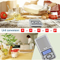 Miniatyrbild 2 av 5: Precisionselektronisk Vågskala Mini Elektronisk Vågskala 0,01g Bärbar Precisionsjuvelervågskala (300g/0,01g)