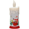 Miniatyrbillede 1 af 5: Stykker LED Lys, Jule Design LED Flydende Lys Flammeløs Varmt Hvidt Lys, Julemand