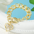 Miniatyrbillede 4 af 5: Armbånd Vintage Guld Farve #2 Mode Smykker B2428 S2205-4