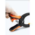 Miniatyrbild 5 av 5: C-klämma stark stor snickeri fixering klämma, klämma spärr snickeri F klämma, (spärrklämma mjukt gummgrepp 8 tum