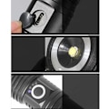Miniatyrbild 3 av 5: Fackla Ljus Utomhus Vattentät Stark Ljus Ficklampa USB Laddningsbar Hög Effekt LED Ficklampa p70
