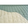 Miniatyrbillede 3 af 5: Moderne og enkel vævet vasket bomulds sofa pude, stof anti-slip læder sofa betræk pude (Ternet grøn, 90*160CM)