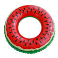 Miniatyrbillede 1 af 3: Oppustelig BadeRing, Holdbar Vandmelonformet Sommer Pool Strand Party Svømme Float Tube, Vand Sjov Sommer Strand Svømme Float Til Børn Voksen Watermelon Swimming Ring 60cm