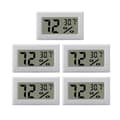 Mini Digital Hygrometer/Termometer 5-pack