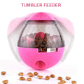 Miniatyrbild 4 av 5: Hund- & Kattleksak, Matbehållare för Husdjur, Långsam Matningskål, Kattdispenser, Liten Interaktiv Sammanvikbar Stimulerande Leksak, Justerbar Godisätande Behållare Pink