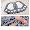 Miniatyrbillede 2 af 5: Bademåtte skridsikker mikrofiber bademåtte designer bademåtte blød bademåtte til badeværelse børneværelse (40 x 60 cm, Kaffe Brun)