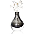 Miniatyrbild 1 av 5: Vas hemdekoration blomma glas bröllop fest dekoration prydnader (grå, 13,5 cm)