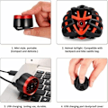 Pikkukuva 3 / 4: Bike Lights XLite100 Pyörän Takavalo USB Ladattava Pyörän Takavalo 5 Kirkkaustilaa Vedenpitävä Tehokas LED-Pyörä La
