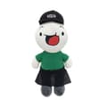 25cm Vit Plysch Leksak Figur Docka Mjuk Fylld Docka Barnpresent A green