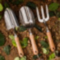 Miniatyrbillede 5 af 5: Haveværktøjer, haveudstyr, rustfrit stål spade til plantning af blomster og ukrudt, haveudstyr (bøg have spade)