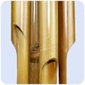 Pikkukuva 4 / 5: Tuulikellot Bambu Chime Deco Mobile Chimes Sound Game Relaxation Feng Shui Garden Bell 60 cm
