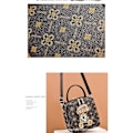 Miniatyrbilde 3 av 5: Liten håndveske i ekte skinn, crossbody-veske for kvinner, italiensk miniskuldertaske, høykvalitets stropp A916-95 A