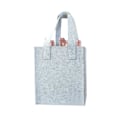 Miniatyrbilde 2 av 4: Gjenbrukbare handleposer for reiser, camping og piknik, perfekt gave til vinelskere 9 bottles Light gray