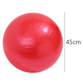 Miniatyrbillede 2 af 5: Træningsbold og yogabold til træningsbalance og kerne styrke og stabilitetsbold med pumpe Red