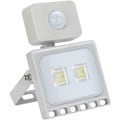 Miniatyrbillede 1 af 5: 10W Bevægelsessensor LED Overlygter, IP65 Vandafvisende Udendørslys, 6000-6500K Kold Hvid Sikkerhedslygter, Udendørs LED Fl