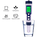 Miniatyrbillede 4 af 5: EZ9909PH Multifunktionel PH-Testpen Vandkvalitetstester PH Salt Temperatur TDS EC Fem i En