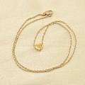 Miniatyrbild 4 av 5: Halsband med bokstavsformad hjärta, modeaccessoar för flickor Ac2750 H