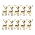 Miniatyrbild 2 av 4: 12 st julmotiv Charm i legering, hjortfigur, jul-DIY-charm