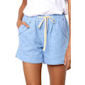 Miniatyrbild 2 av 5: Damshorts i boxarstil, avslappnade, sommar 2023 Leopard Print 4XL