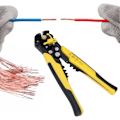 Miniatyrbilde 4 av 5: Wire Stripper, 5 i 1 Multifunksjonell Elektrisk Wire Stripper Automatisk Kabelkutter Wire Stripper (Gul)