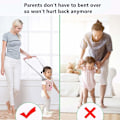 Miniatyrbillede 5 af 5: Gåhjælper til stående baby, der hjælper med at lære at gå, sikkerhedsseler til børn 6-24 måneder, funktionel 4 i 1 (Pink),