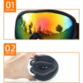 Pikkukuva 3 / 4: Goggles ja hiihtolasit moottoripyöräluisteluun miehille ja naisille, sumua estävä pallomainen linssi