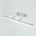 Miniatyrbillede 3 af 5: Teleskopisk spejllampe, akryl badeværelsesspejl forlys, 420mm-8W, egnet til badeværelse, pudderrum