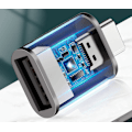 Pikkukuva 5 / 5: Tyyppi C - USB3.0 naarasadapteri, USB2.0 - USB-C matkapuhelinadapteri, adapteri ((sinkkiseos) C uros - USB3.0 naaras (kulta))