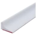 Elastisk silikonduschbarriär – Vattentät och mögelresistent – Självhäftande installation – Justerbara dimensioner 1-10 mm
