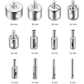 Miniatyrbillede 4 af 5: 15 stk. Diamantbor Bits Bor Bits Hulsave Hulsave Diamantbor Bits Diamant Hulsave Flise til Glas, Keramik, Porc